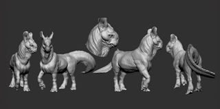 How to model a fantastical 3D creature