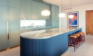 A contemporary kitchen area inside Soho Works