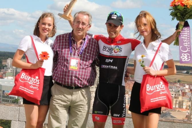 Ibai Salas (Burgos BH) was awarded the most combative rider prize