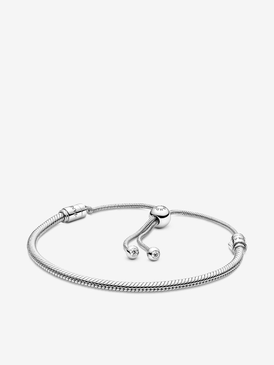 Pandora Moments Snake Chain Slider Bracelet