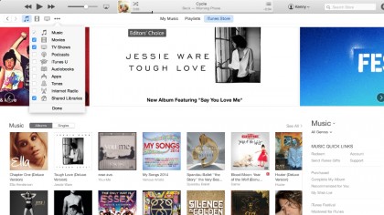Yosemite iTunes 2