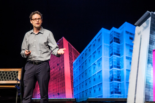 The relationship between design and technology is like that between painter and paint, explained Jake Barton