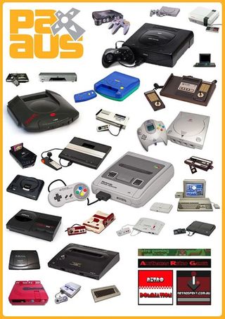 PAX Aus classic consoles