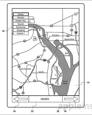 apple map patent