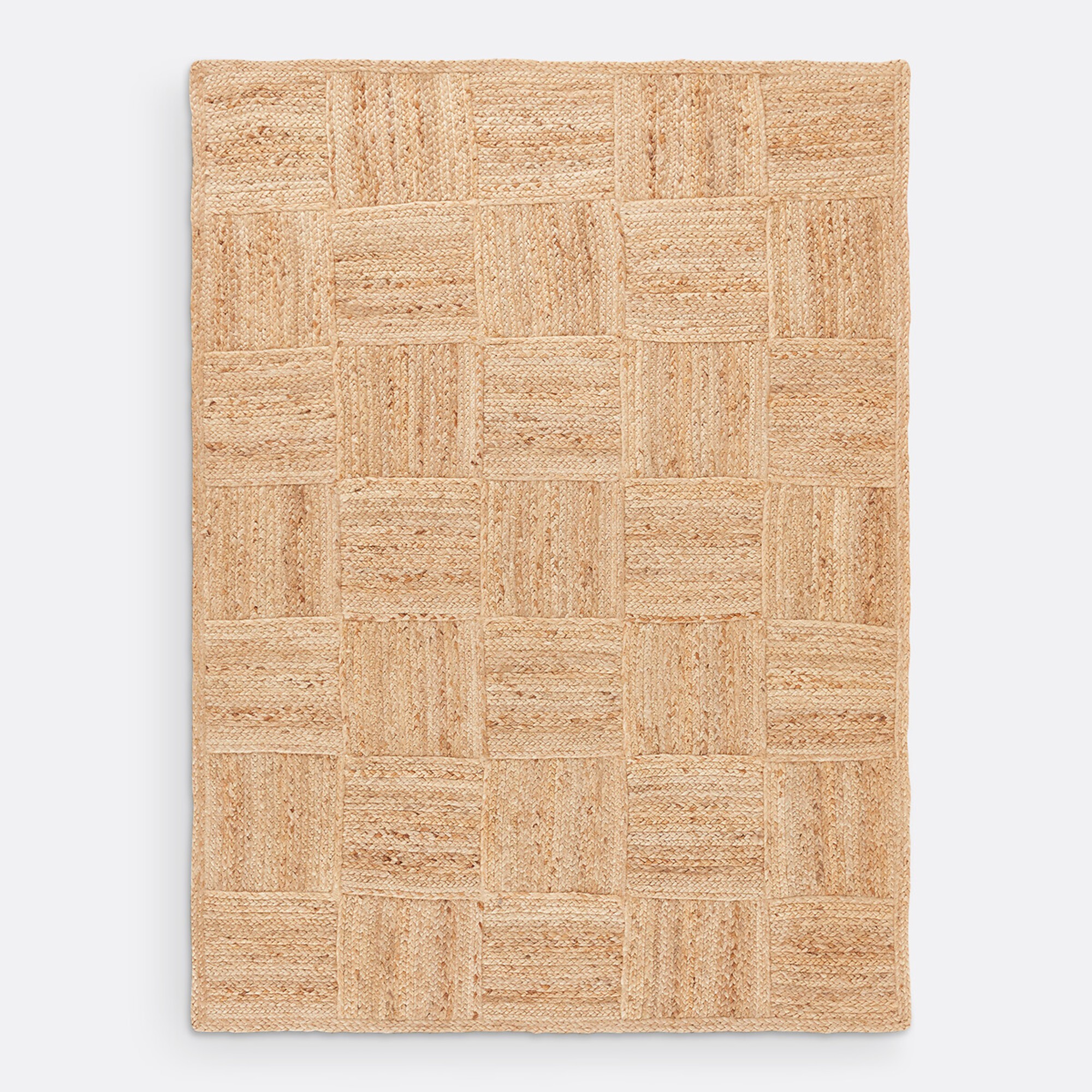 La Redoute Mulfier Check Woven Jute Rug