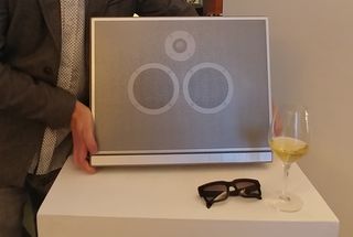 MA770 with sunglasses and white wine for scale