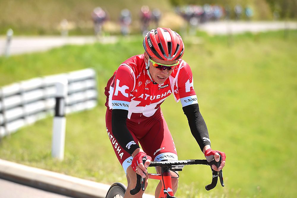 The breakaway from stage 4 at the Tour de Romandie