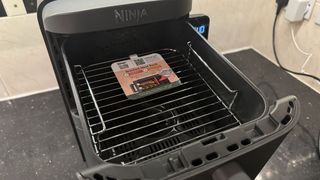 Ninja Double Stack air fryer in reviewer's home