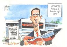 Political cartoon