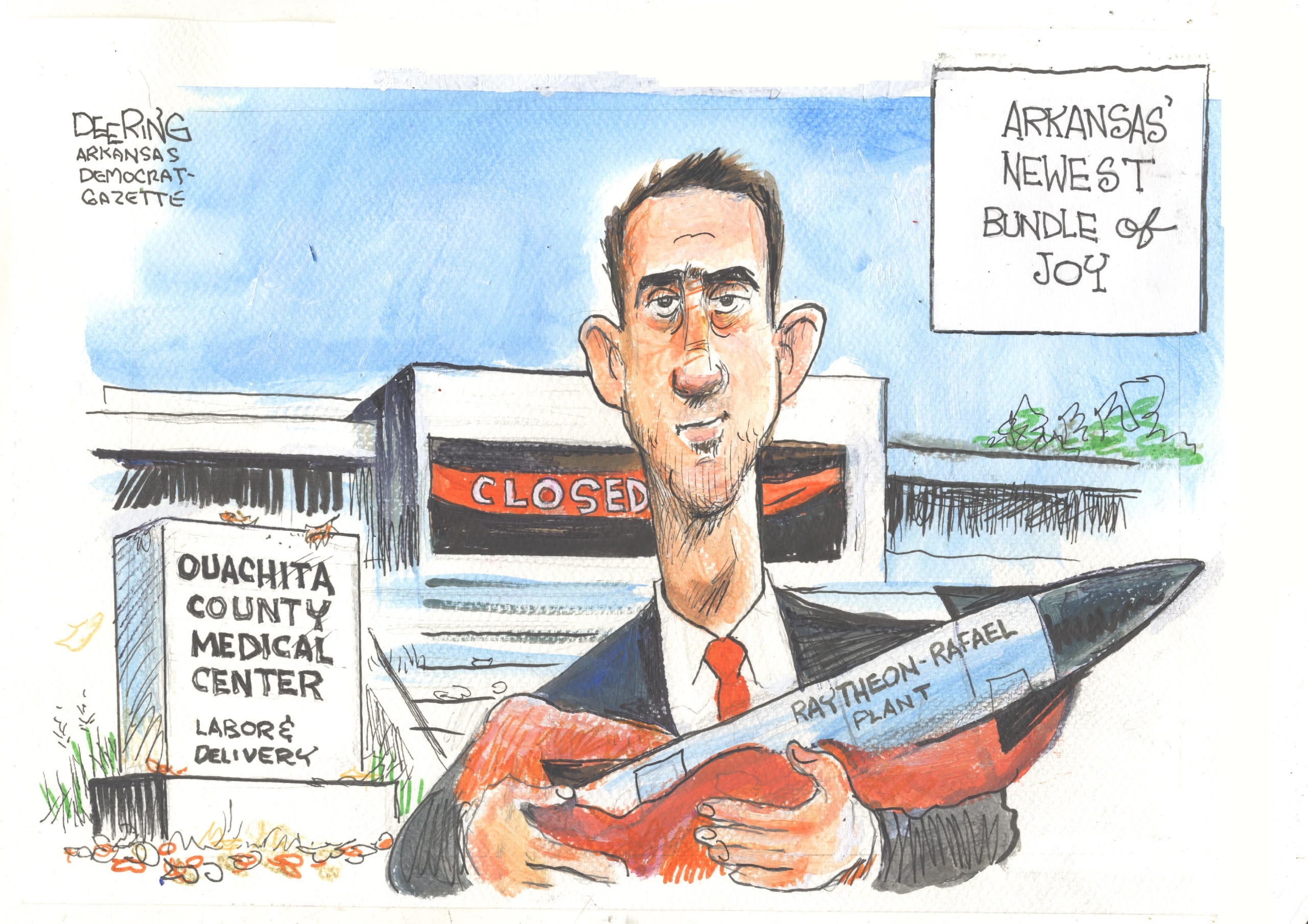 Political cartoon