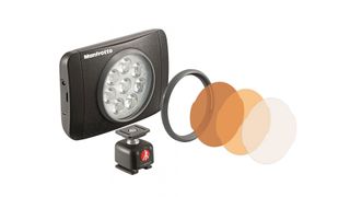Manfrotto Lumimuse 8 LED, one of the best lights for Zoom calls