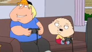Chris and Stewie Quagmire on Family Guy
