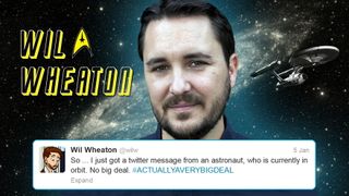 Wheaton Continues Twitter Conversation With Hadfield