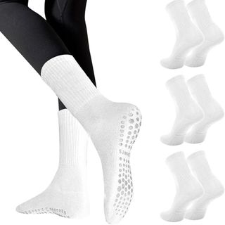 amazon white pilates socks