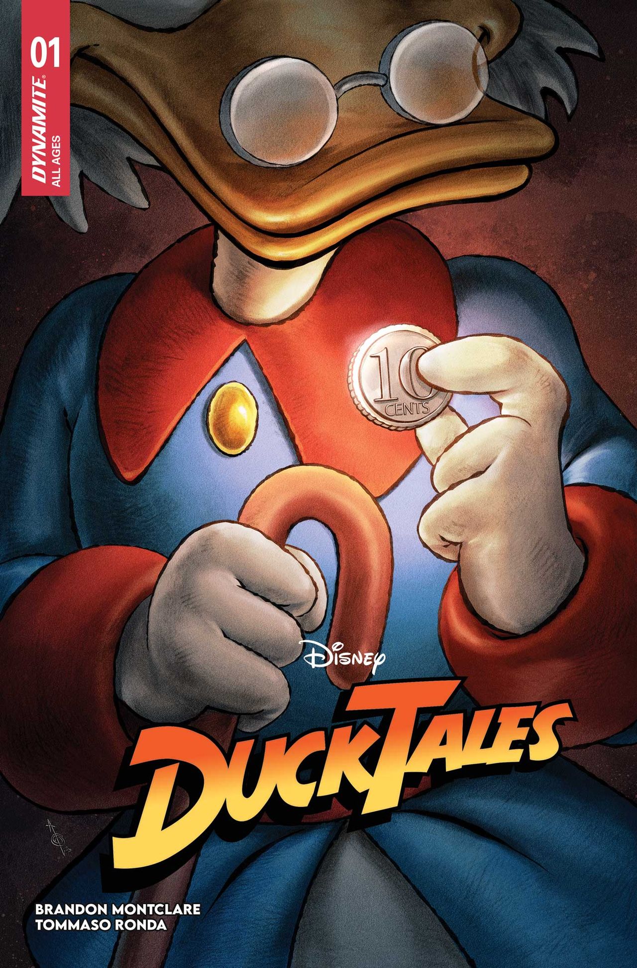 Art from DuckTales #1.