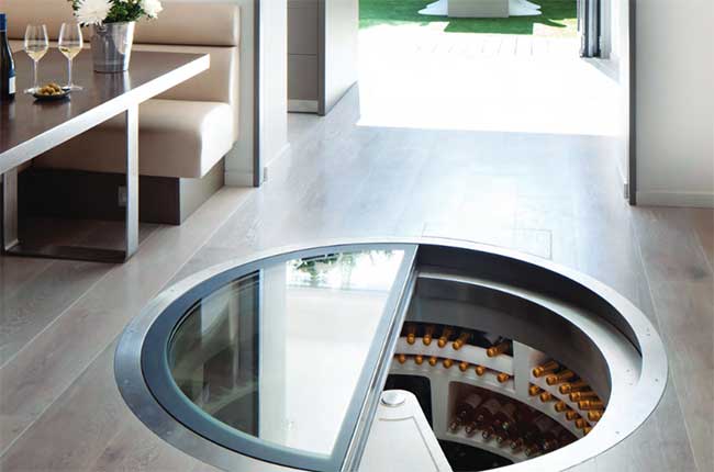 spiral cellars wine storage
