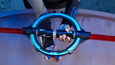 Star Wars Lightsaber Forge Inquisitor Masterworks Double-Bladed Lightsaber promo shot