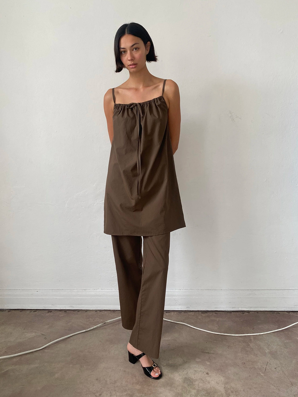 Bow Dress - Chocolate — Brooke Callahan
