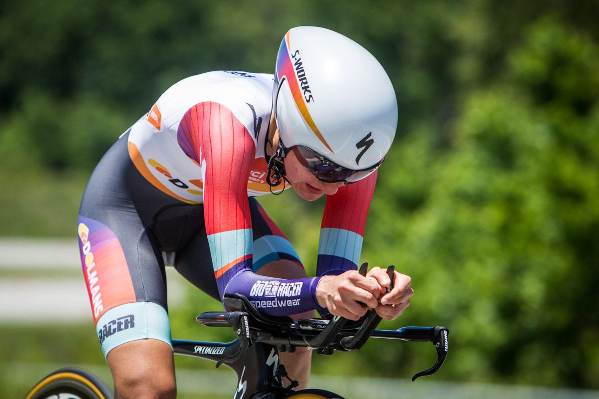 Megan Guarnier (Boels-Dolmans) put in a seventh place ride today