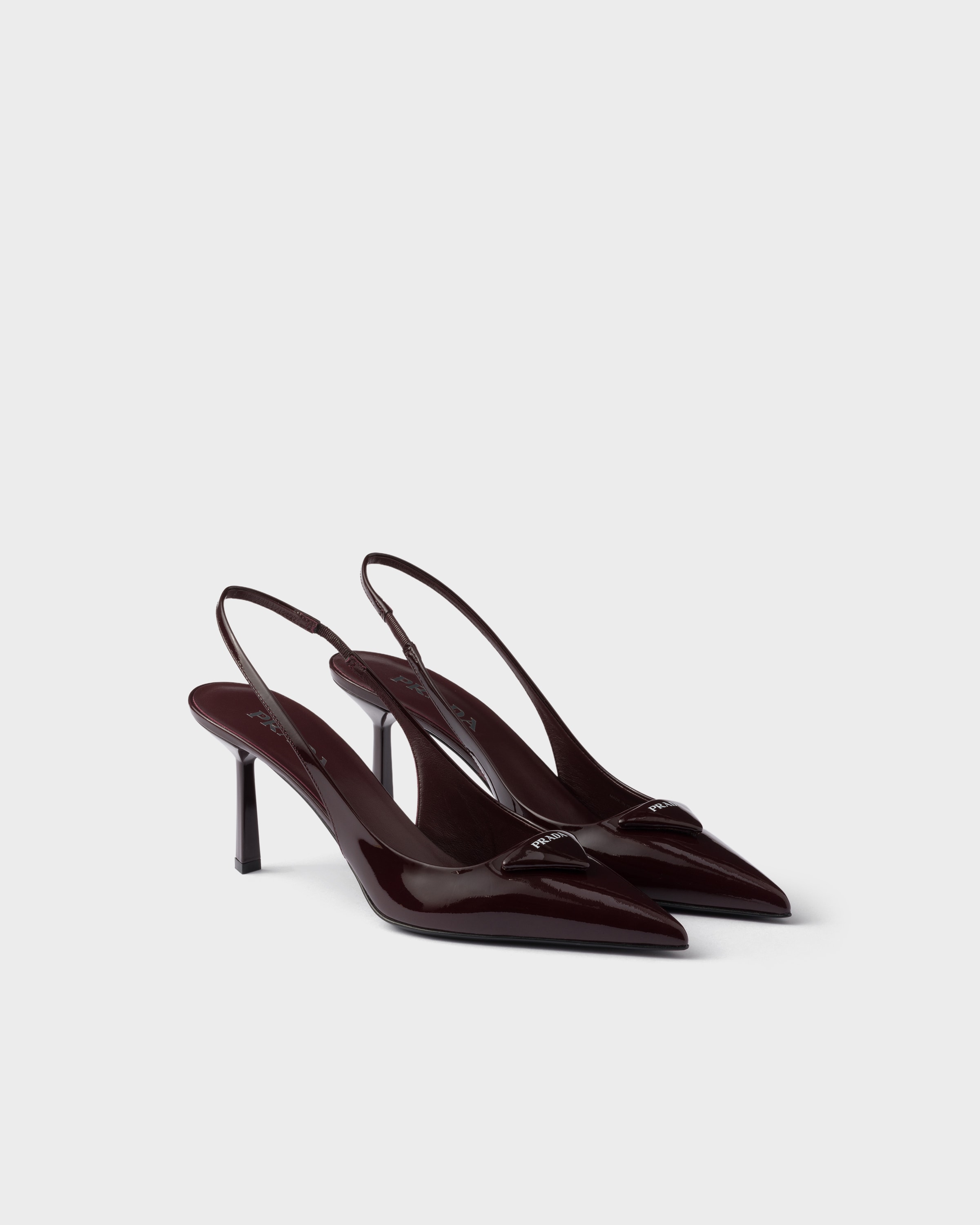 Patent Leather Slingback Pumps