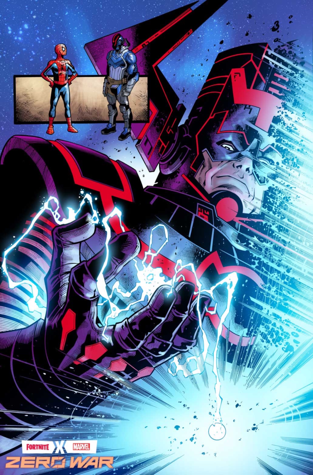 Fortnite X Marvel Zero War #1 preview page