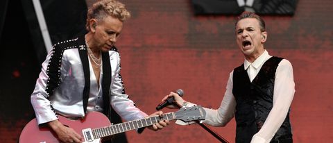 Depeche Mode, onstage in Twickenham