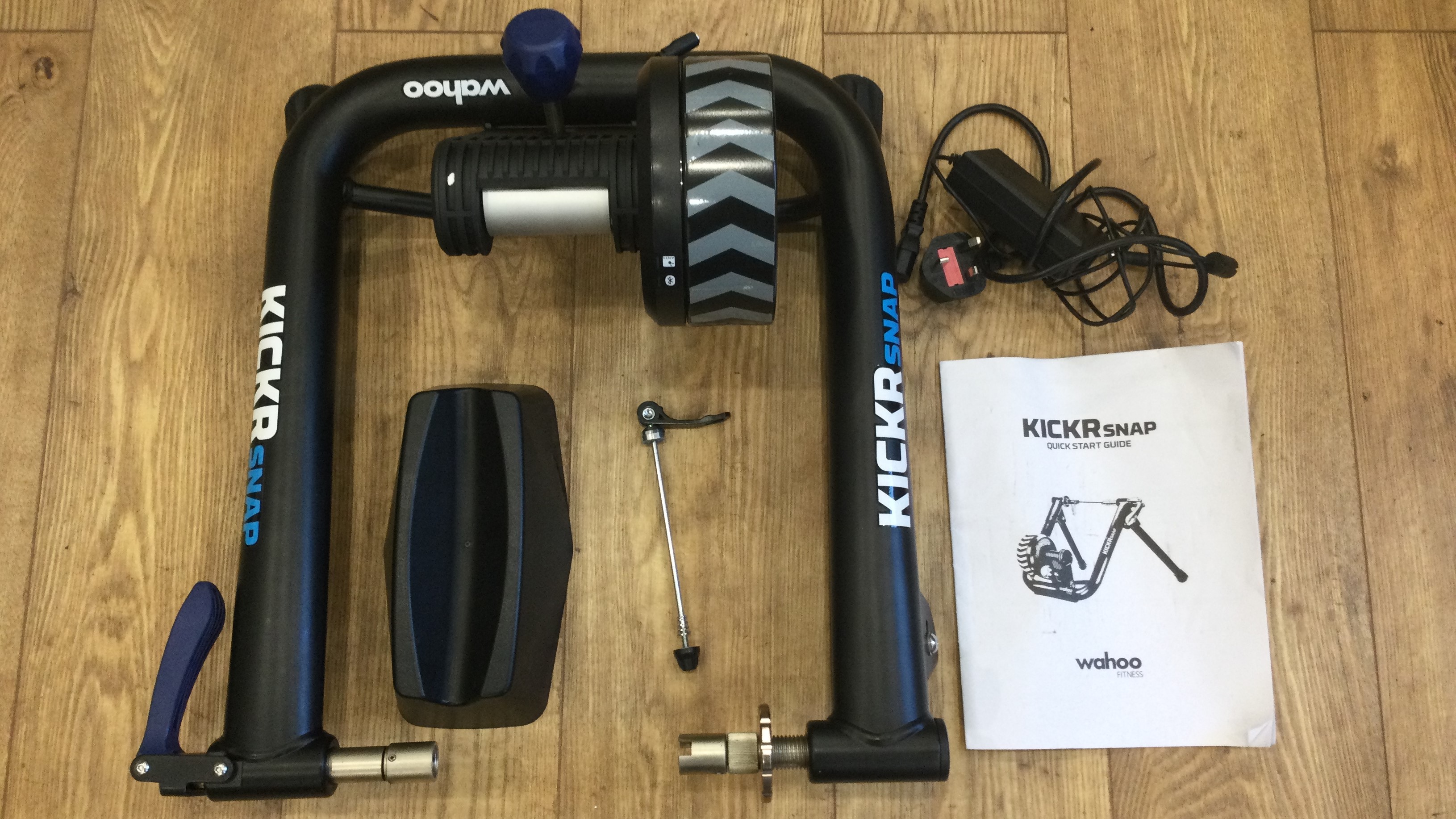 Wahoo Kickr Snap wheel-on smart trainer review - a great chunk of