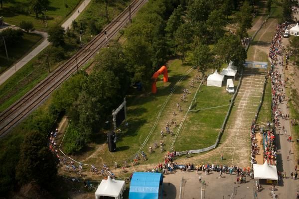 The start loop from the birds eye.