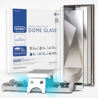 Whitestone DOME GLASS Galaxy S24 Ultra UV Lamp Tempered Glass