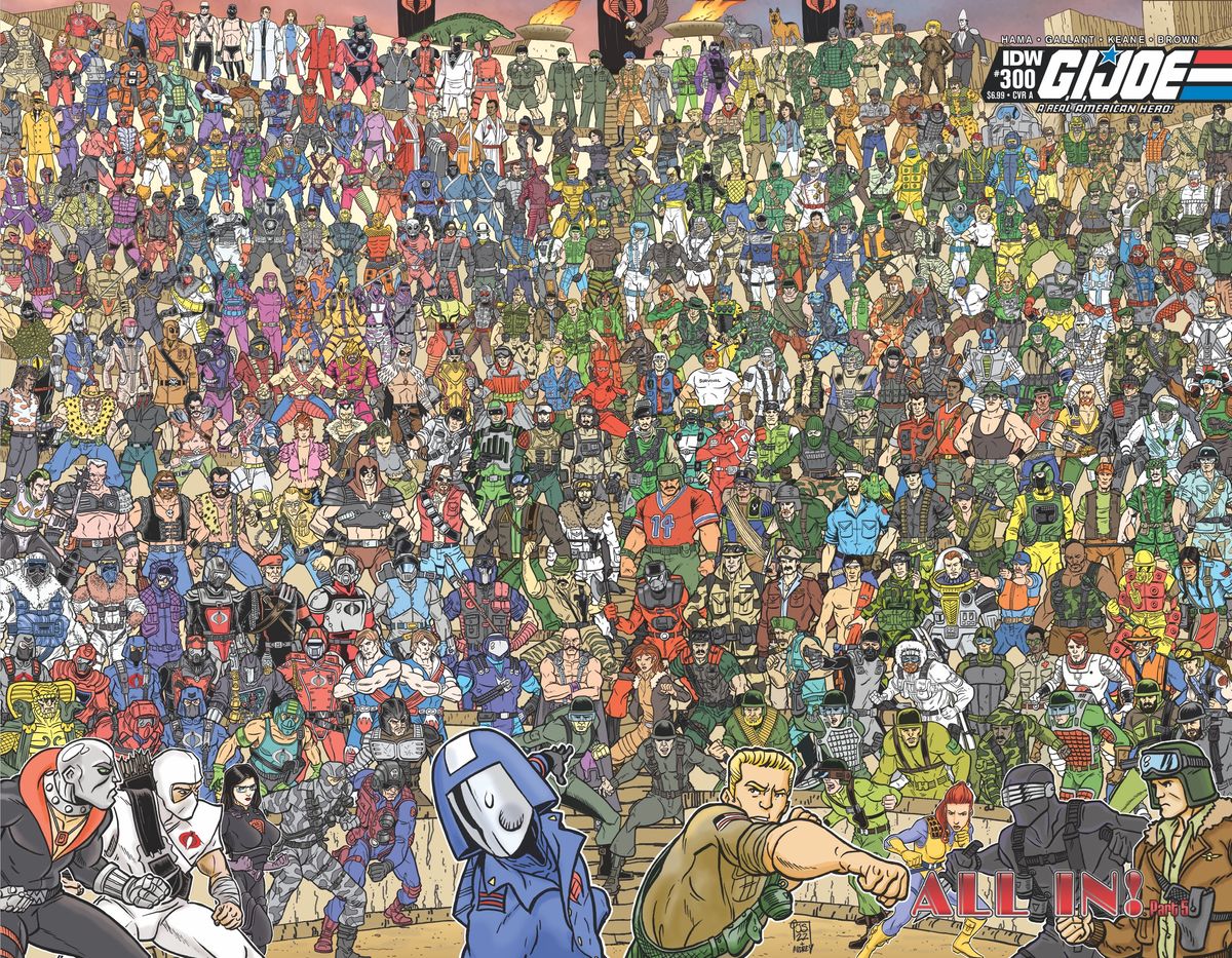G.I. Joe: A Real American Hero #300 cover