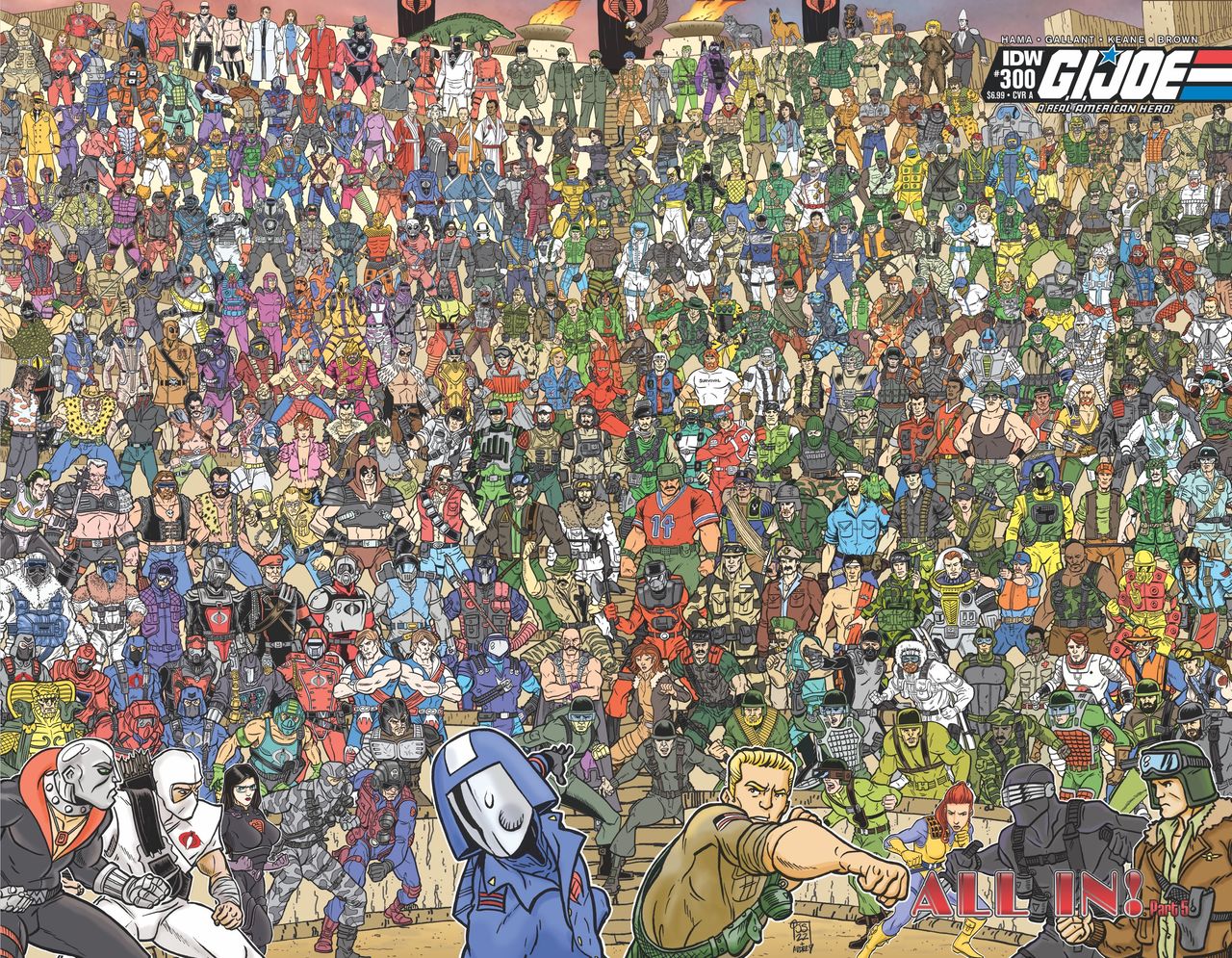 G.I. Joe: A Real American Hero #300 cover