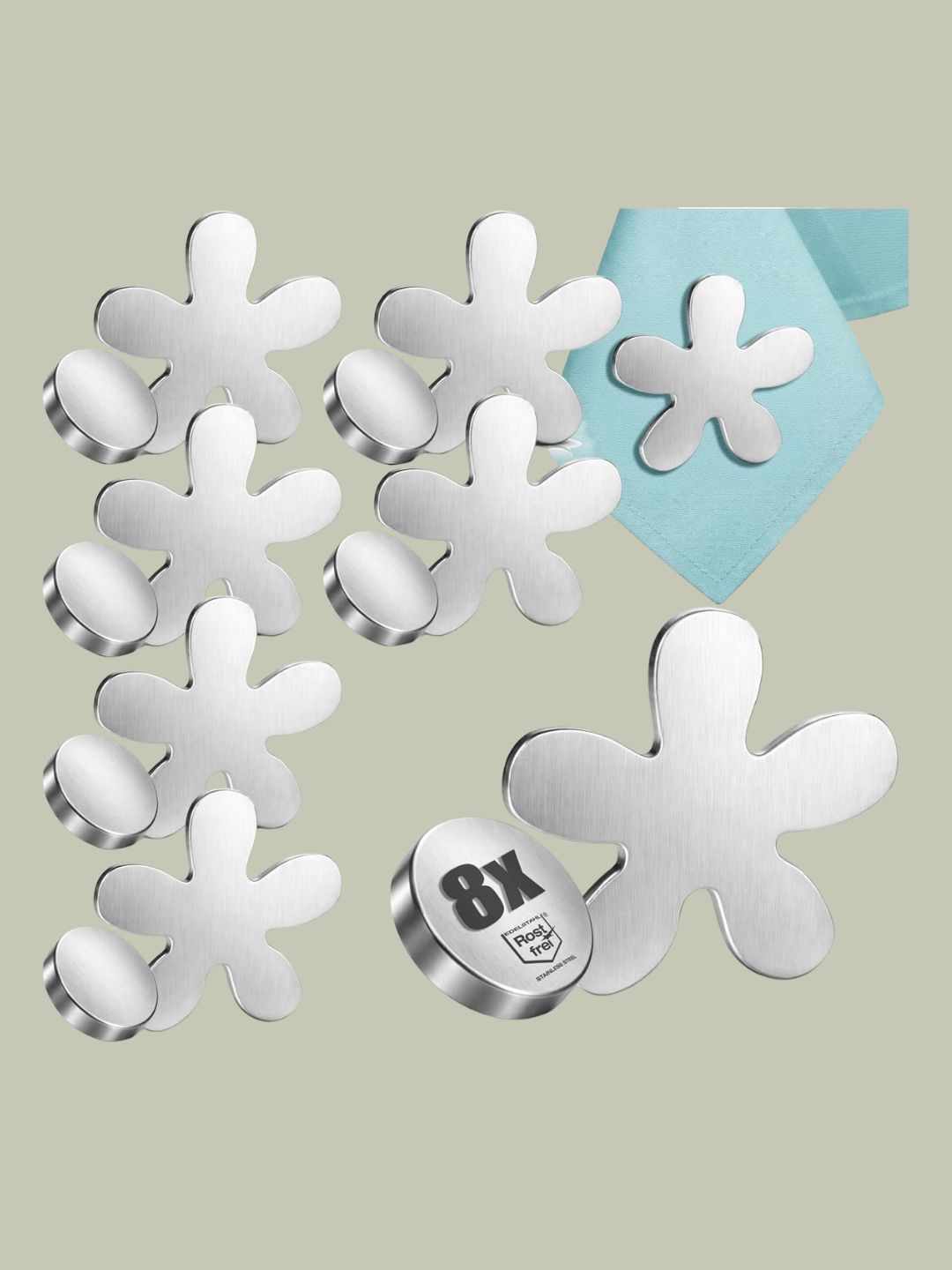 Com-Four&amp;reg;, Magnetic Tablecloth Weights Made of Stainless Steel