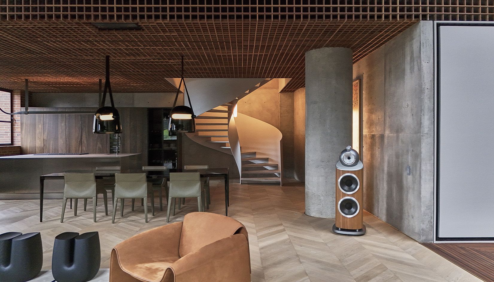 A Medellín apartment crafted inside an underground void defies all expectation