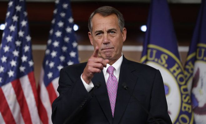 Boehner back