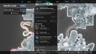 Sterile Land map in The First Descendant