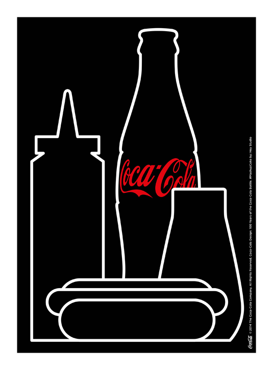 coca-cola bottle mash-up