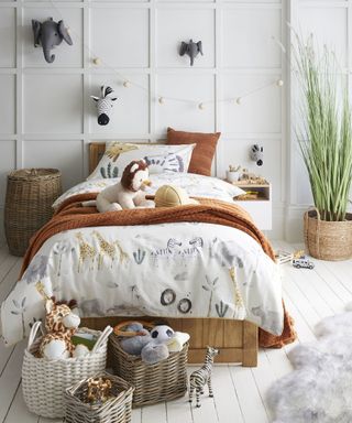 Safari themed bed by Dunelm