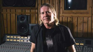 Steve Lillywhite in the recording studio