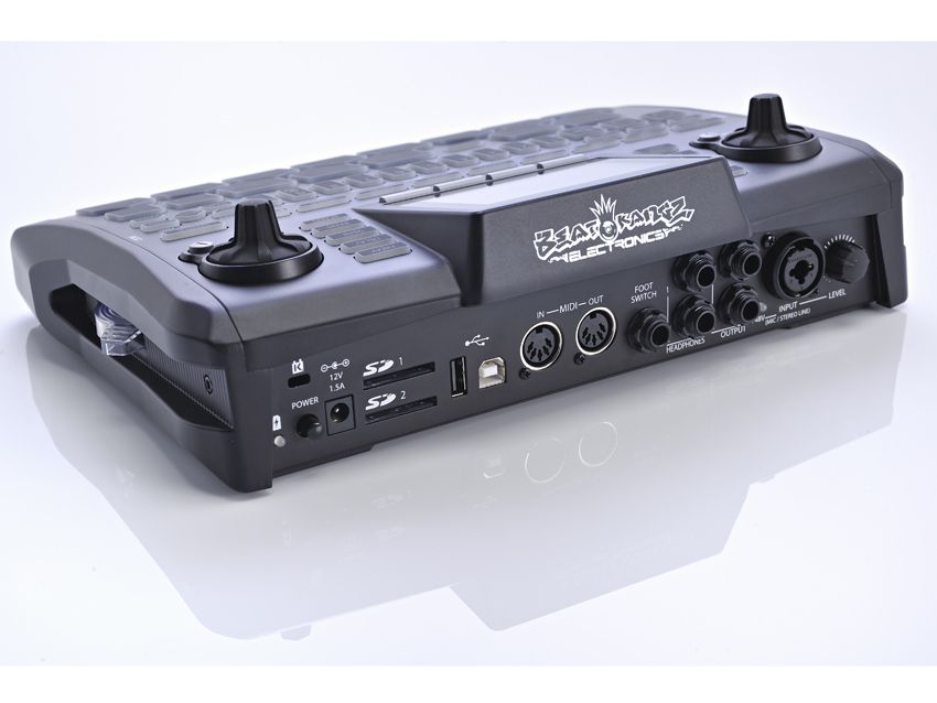 Round the back are MIDI in and out over standard DIN and USB connectors.