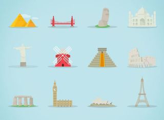 Free travel icons