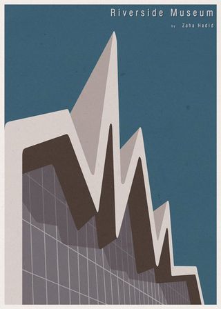 Architecture illustrations - Riverside Museum
