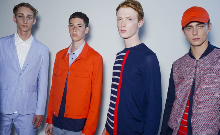 Male models for Richard Nicoll