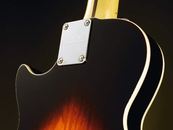 A lovely piece of ash and logo neckplate