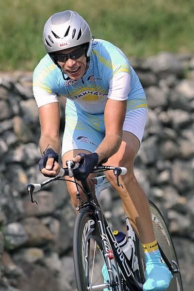 Andrey Kashechkin (Kazakhstan) makes a reappearance at the world championships.
