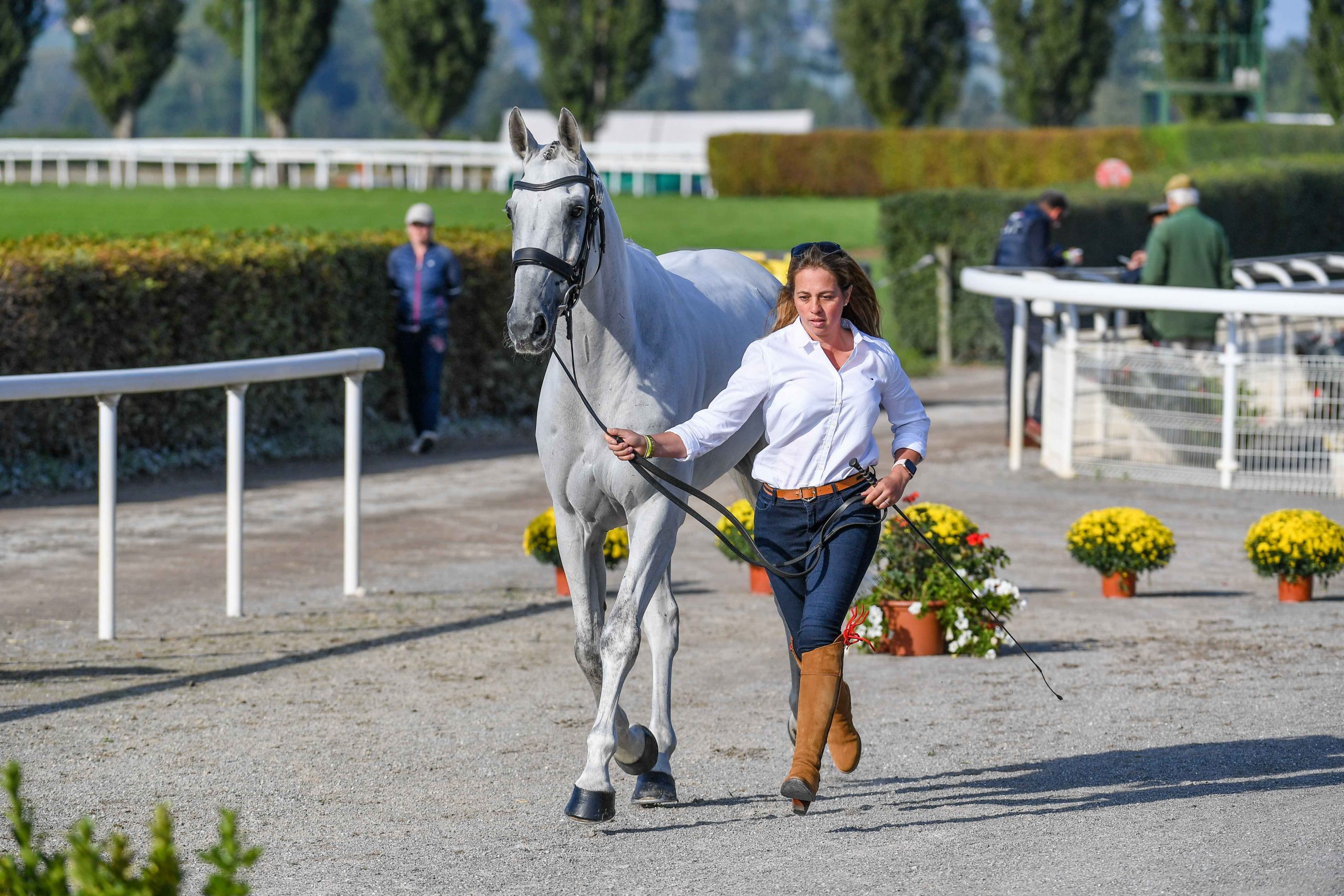 European Eventing Championships first trot-up photos: Kitty King and Vendredi Biats