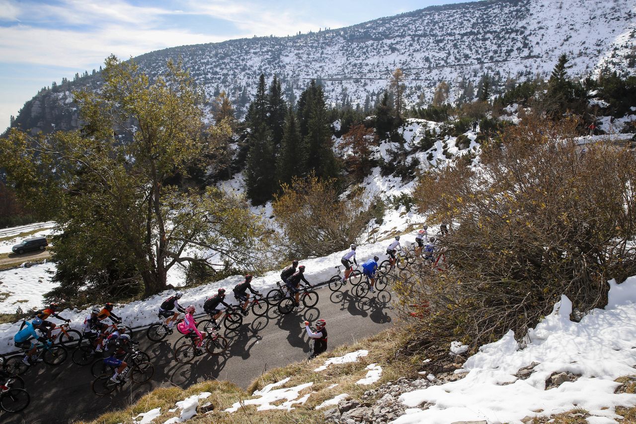 Giro dItalia 2020 103th Edition 17th stage Bassano del Grappa Madonna di Campiglio 203km 21102020 Scenery photo Luca BettiniBettiniPhoto2020
