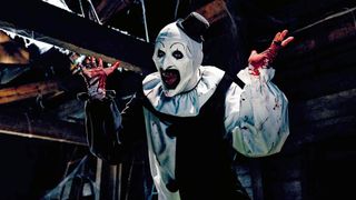 David Howard Thornton as Art the Clown in "Terrifier 3"