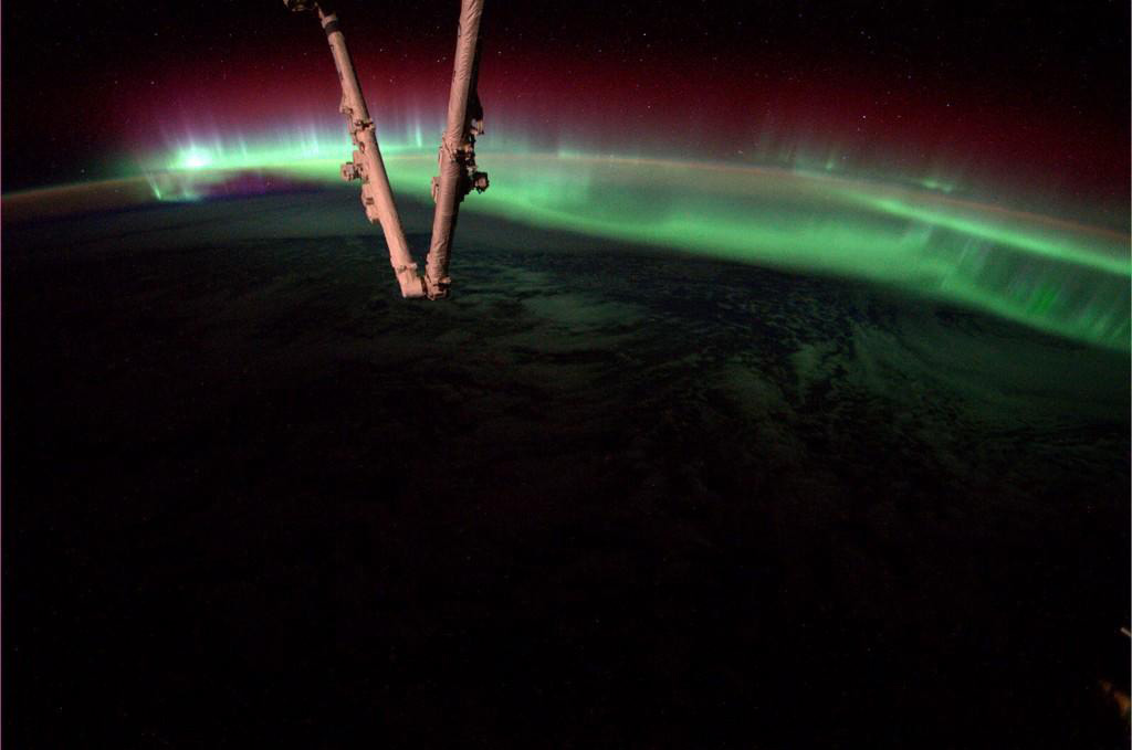 Auroras from space