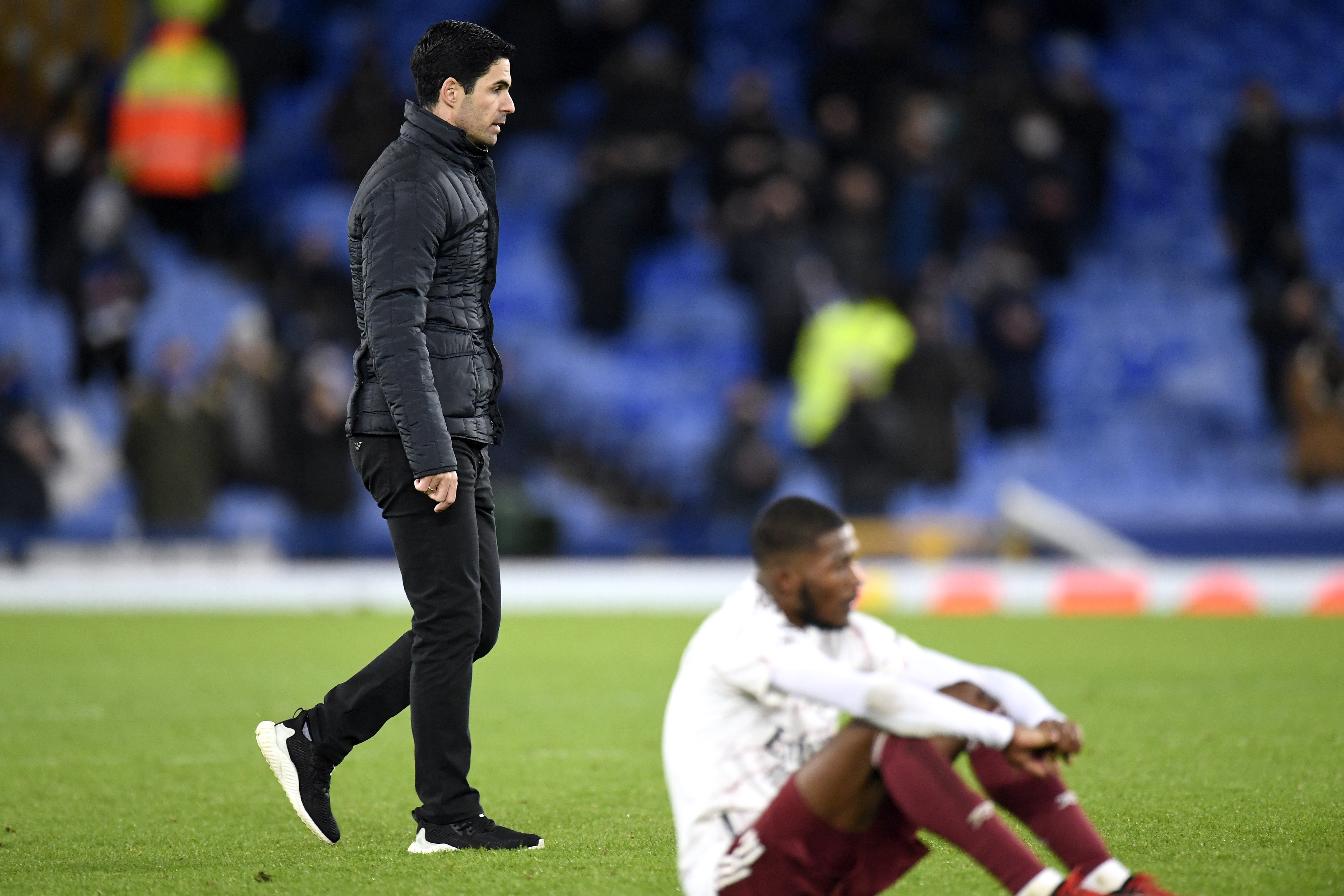 Defeat at Everton last weekend continued a seven-game winless run in the league for Mikel Arteta and his players.