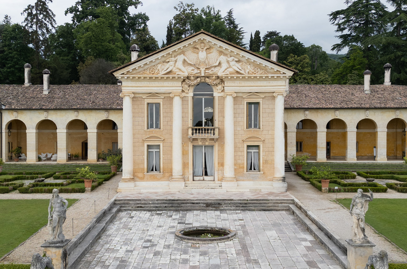 Villa Barbaro in Maser, a UNESCO World Heritage Site.
